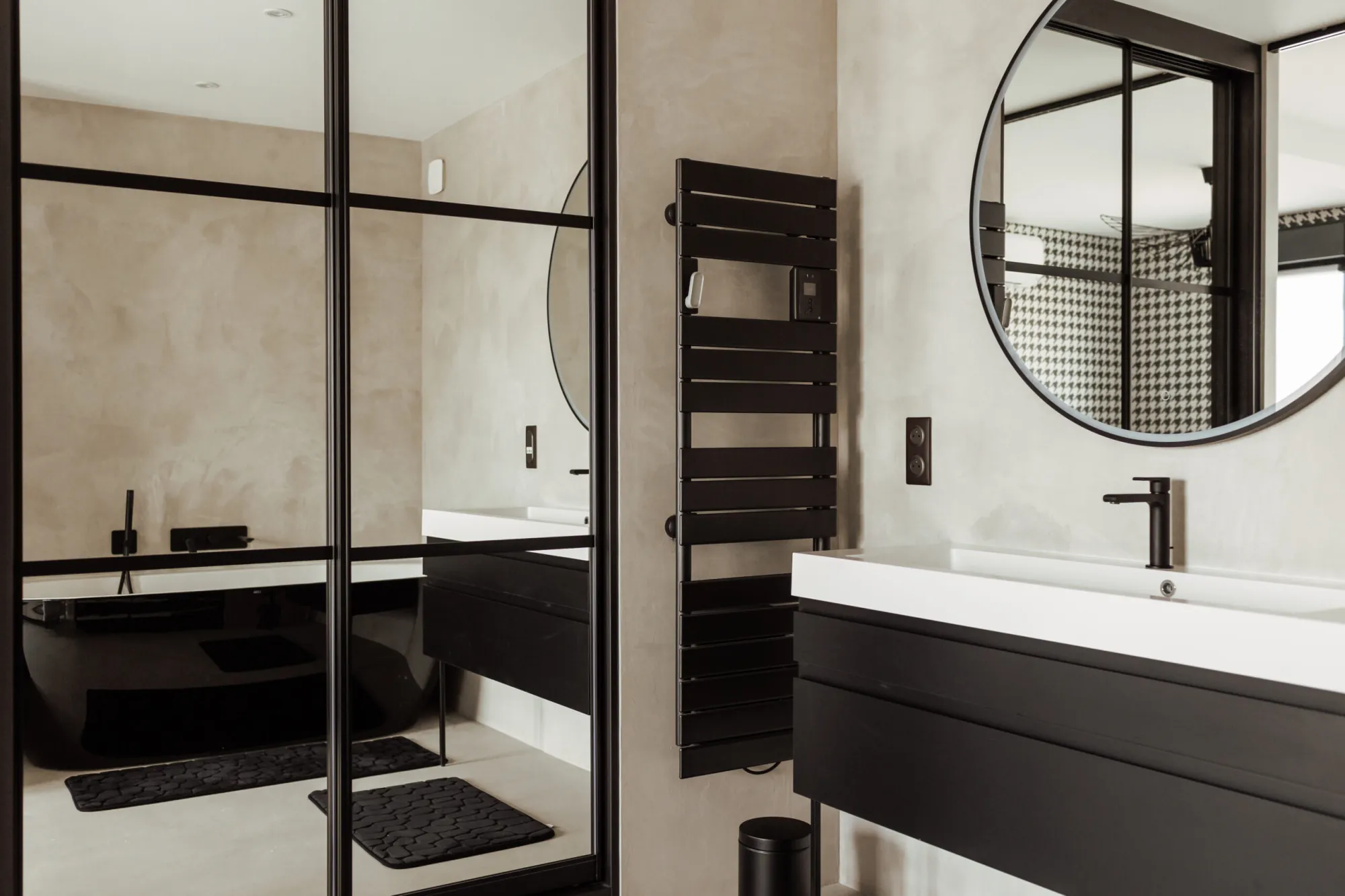Salle de bain de la chambre Beauregards