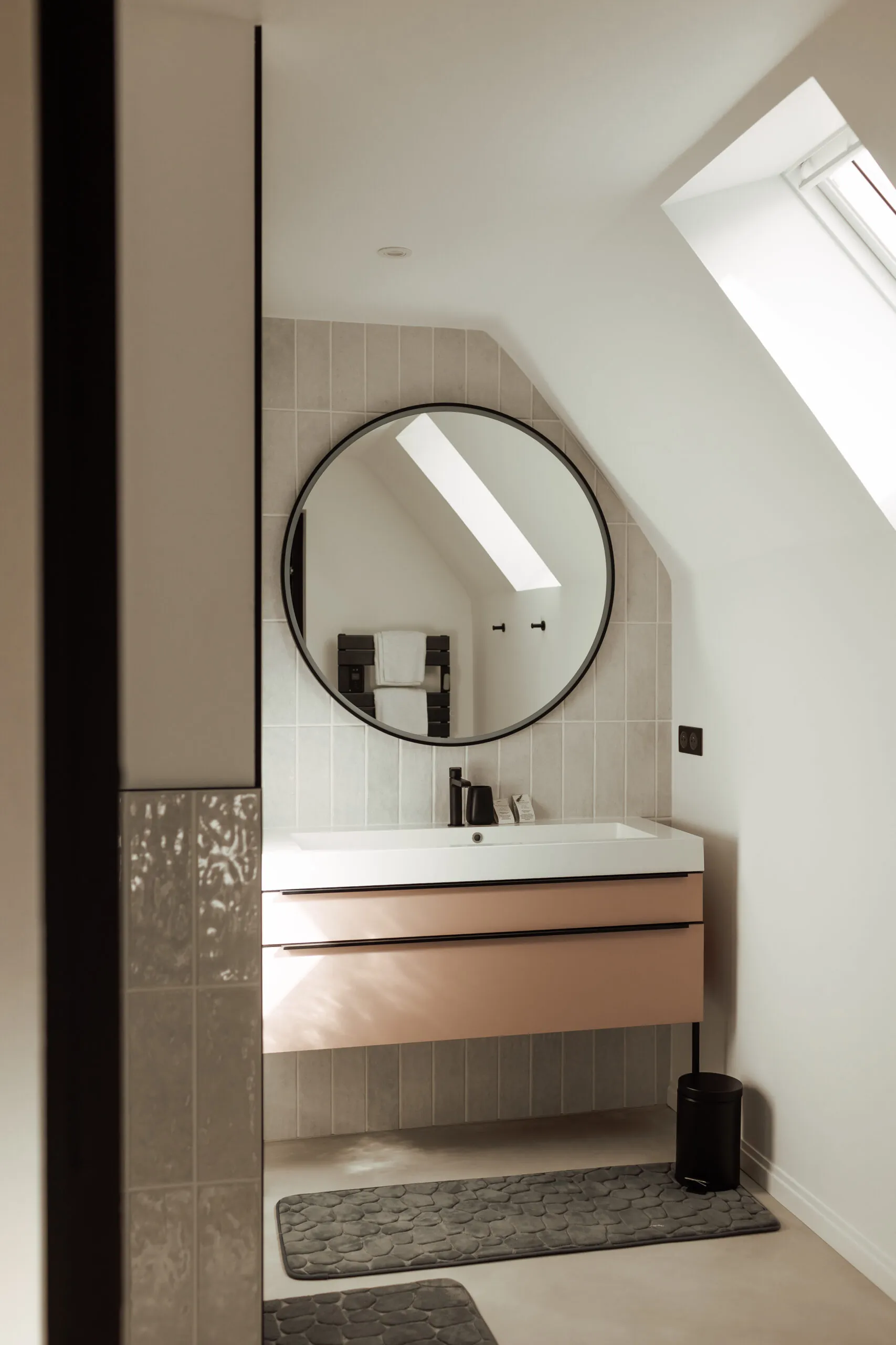 Salle de bain de la chambre Les Voyettes
